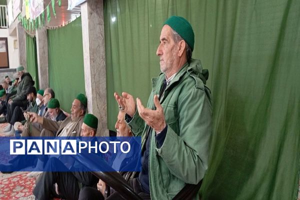 اقامه نماز عبادی،سیاسی جمعه همزمان با ایام دهه فجر در شهر بار نیشابور