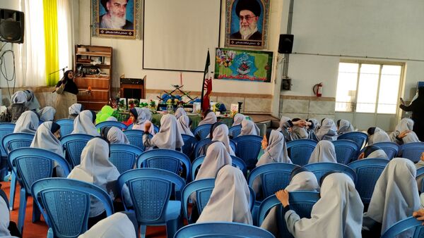 جشن قرآن کلاس اولی‌ها در مدرسه شاهد خیر سجادی 