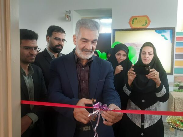 افتتاح کلاس بهداشت در دبستان پسرانه قمر بنی هاشم شهرستان زارچ