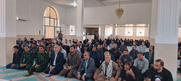 برگزاری مراسم چهلم شهدای خدمت 