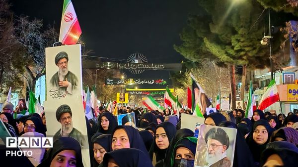 شب چهاردهم اجتماع خونخواهی شهادت امام خامنه ای