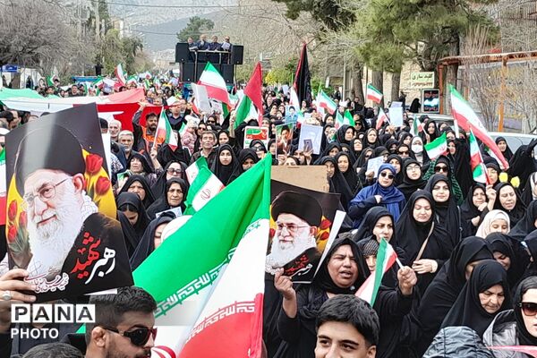 حضور پرشور مردم ارسنجان در روز جهانی قدس