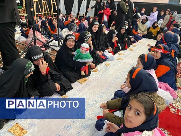 آیین سوگواری شهادت حضرت فاطمه الزهرا (س) در سالن مالک اشتر ناحیه یک مشهد 