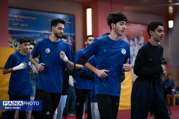 تمرین تیم ملی تکواندو مردان