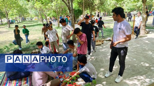 اردوی تفریحی دانش‌آموزان دبستان معلم آشخانه 