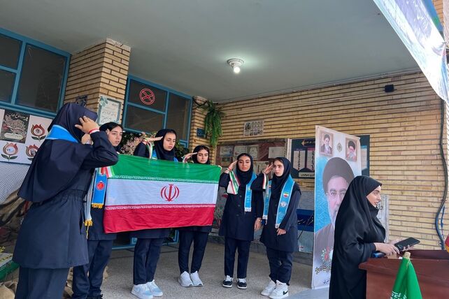آغاز سال تحصیلی در مدرسه مردانی‌آذر صوفیان