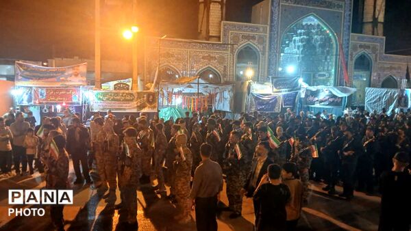رژه باشکوه جان‌فدایان کازرونی