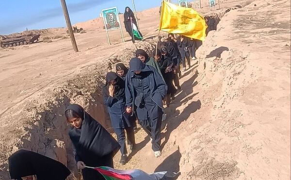 اردوی راهیان نور دانش آموزان شهرستان آبدانان 
