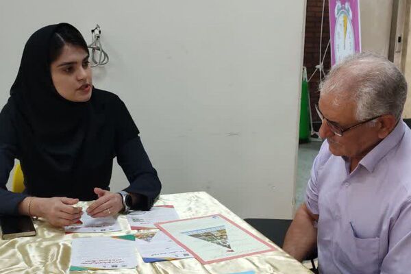 برگزاری پویش سلامت در فرهنگسرای بهشت؛ هدیه‌ای برای سالمندان