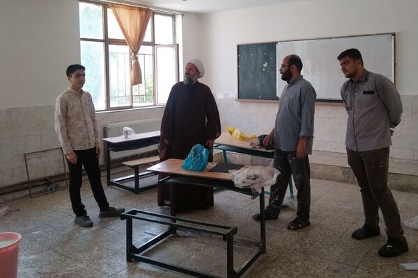 اردوی جهادی بسیج دانش‌آموزی شهرستان قرچک