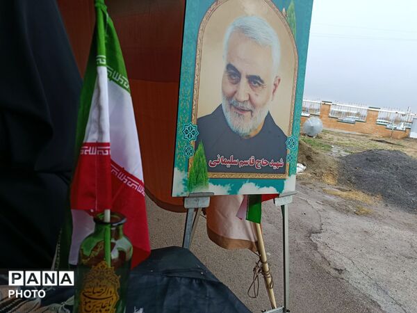  دانش‌آموزان و فرهنگیان بهار برای حمایت از فلسطین و کودکان‌میناب