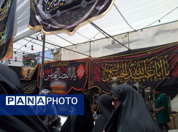 حضور هیئت های عزاداری سید الشهدا در حرم مطهر رضوی