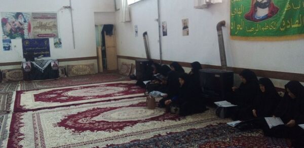 یادواره مرد میدان در پایگاه جوادالائمه بسیج خواهران فدافن