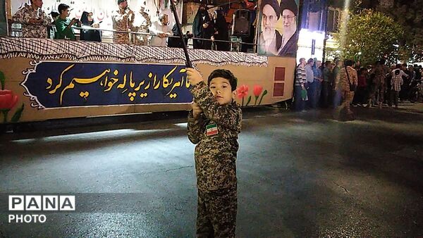 رزمایش «جان‌فدا»؛ نمایش آمادگی مردم نیشابور برای دفاع از کشور