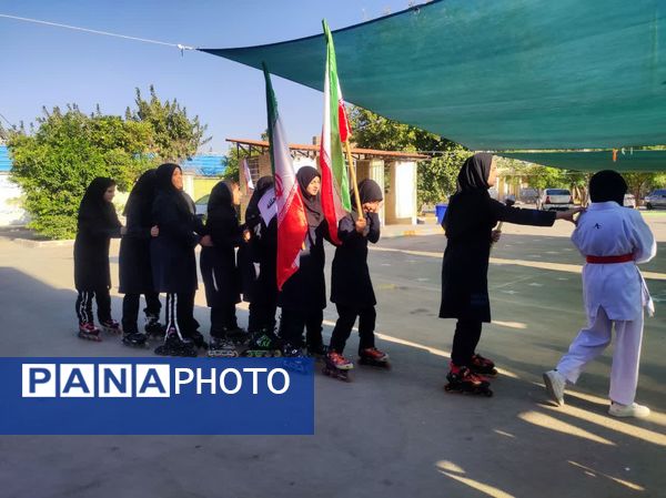 یک روز شاد در دبیرستان امام خامنه‌ای با المپیاد ورزشی درون مدرسه‌ای 