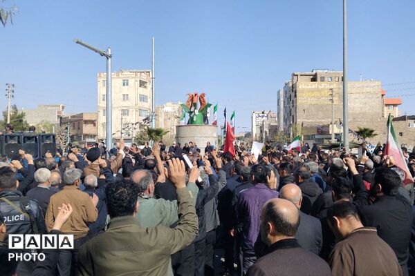 تشییع باشکوه پیکرشهیدان در پیشوا 