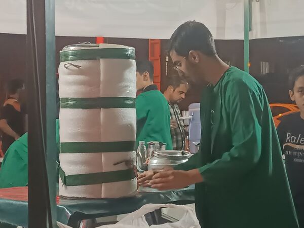 شب هشتم محرم در هیئت الزهرای نیشابور 