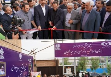 افتتاح پروژه‌های خیرین مدرسه ساز همراه با کلنگ زنی بزرگترین هنرستان کشور در کاشان