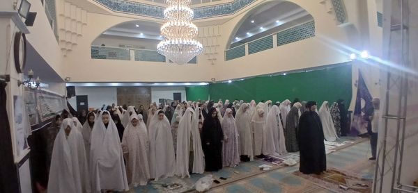 اعتکاف دانش‌آموزان در شهرستان ساوجبلاغ 