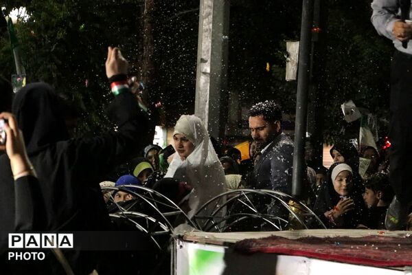 مراسم تجلیل از 2 زوج جوان در شبهای عهد و پیمان