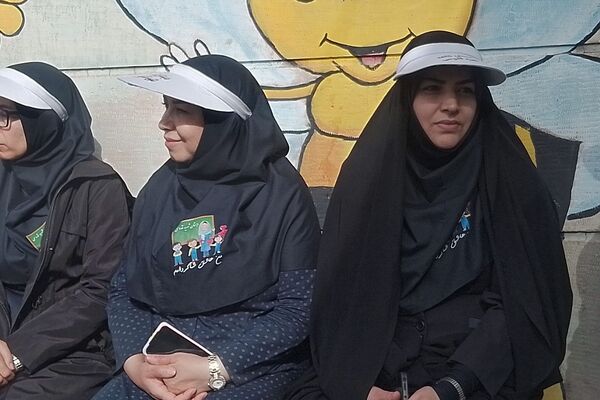 همایش یاوران انقلاب در دبستان شاهد شهید قدوسی ناحیه دو شهرری 