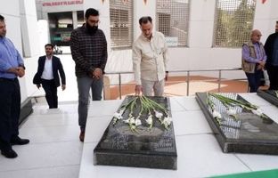 بازدید رئیس و کارکنان سازمان ملی تعلیم و تربیت کودک از باغ موزه دفاع‌مقدس