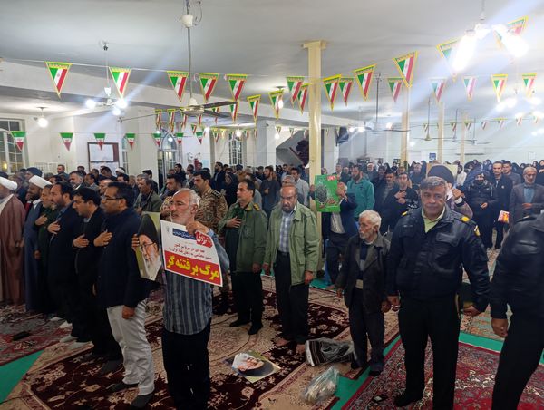 مراسم گرامیداشت حماسه ۹ دی و  ششمین سالروز شهادت سردار سلیمانی در فراشبند
