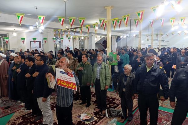 مراسم گرامیداشت حماسه ۹ دی و  ششمین سالروز شهادت سردار سلیمانی در فراشبند