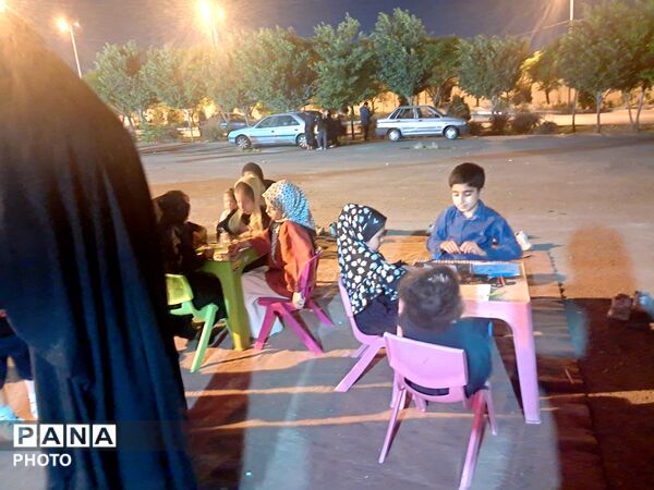  مرور درس نامه دانش‌آموزان به یاد شهدای میناب 