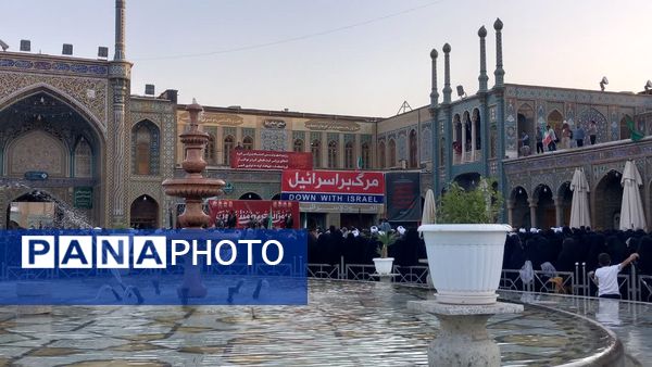 تشییع 8 شهید پدافند هوایی ارتش و هوافضای سپاه در قم