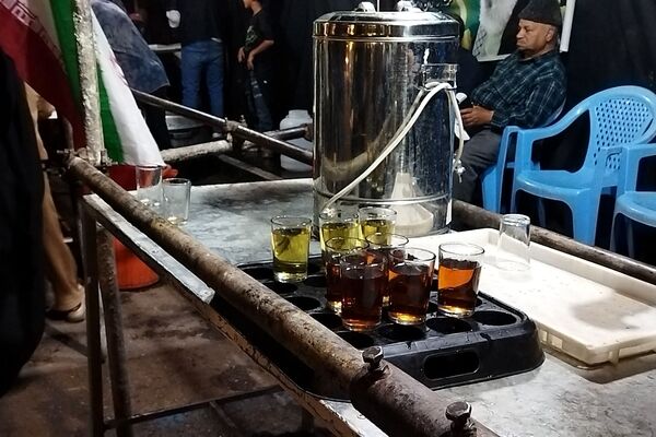 موکب روستای آهوان در هشتاد و دومین شب از اجتماعات مردمی 