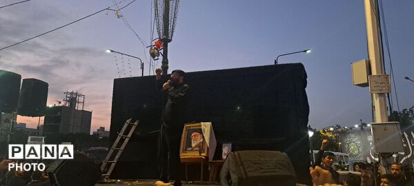 آیین خیمه سوزان عصر عاشورا در مشهد