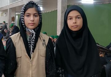 قرائت سوره فتح و اقامه نماز جماعت در مسجد جامع شهربار نیشابور 