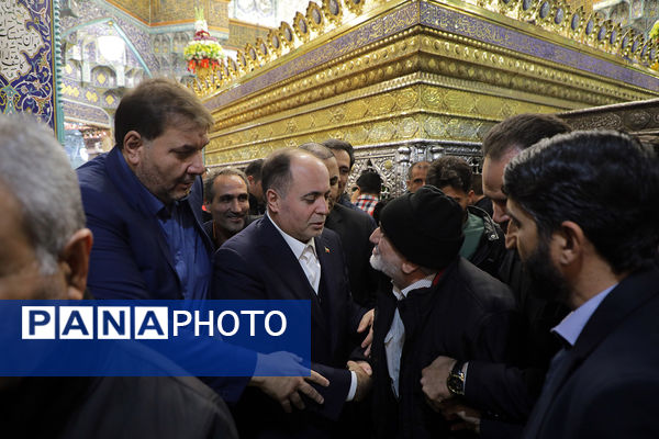 تشرف وزیر جهاد کشاورزی به زیارت حرم حضرت معصومه(س)