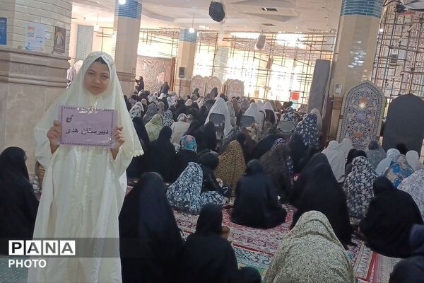 جلوه‌های عشق و دلدادگی در مصلی؛ حضور پرشور مردم غیور شهرستان قدس در سوگواری ایام فاطمیه
