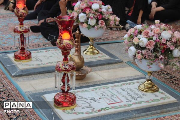 مراسم سالگرد شهیدان شاکری، پرتویان و سلگی در مسجد جمکران