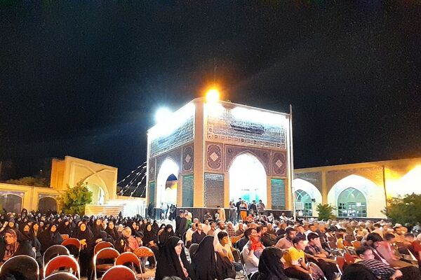 اجلاسیه شهدای دانش‌آموزی استان تهران در حسینه ثارالله شهرستان ورامین