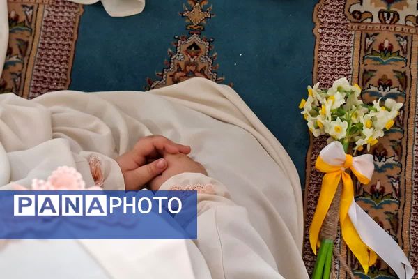 آغاز فصل بندگی دانش‌آموزان قرچک در جشن تکلیف