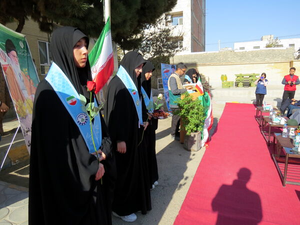 رزمایش دانش‌آموزی پدافند غیرعامل در شهرستان بجنورد 