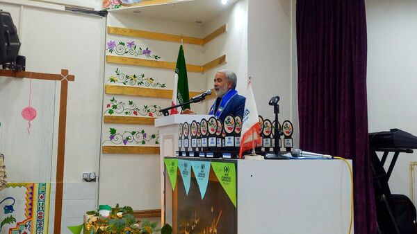 سازمان دانش آموزی خلیل‌آباد برای خبرنگاران پانا سنگ تمام گذاشت