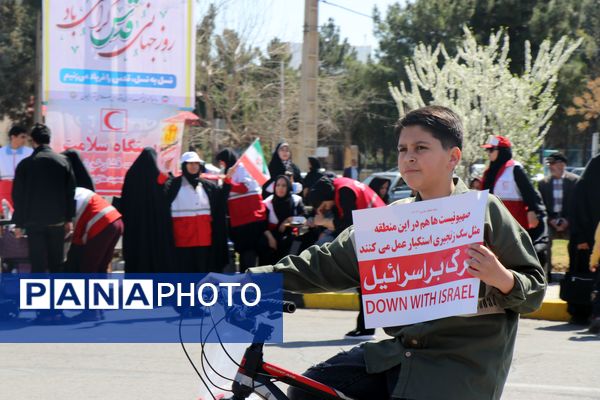 حضور شکوهمند مردم دلیجان در راهپیمایی روز قدس