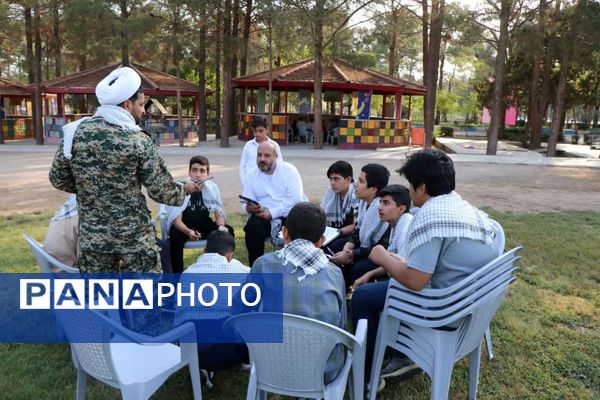 دومین روز دوره طرح ولایت(ایرانیوم) با حضور پویندگان پسر