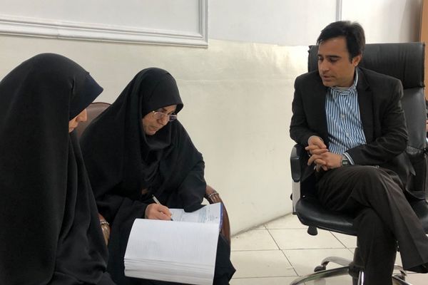 بازدید سرگروه کیفیت بخشی فعالیت‌های پرورشی از مدارس ناحیه دو شهرری 