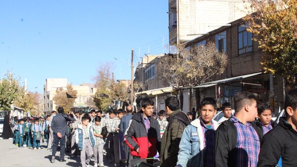 دسته عزاداری نوگلان فاطمی در شهرستان بن 
