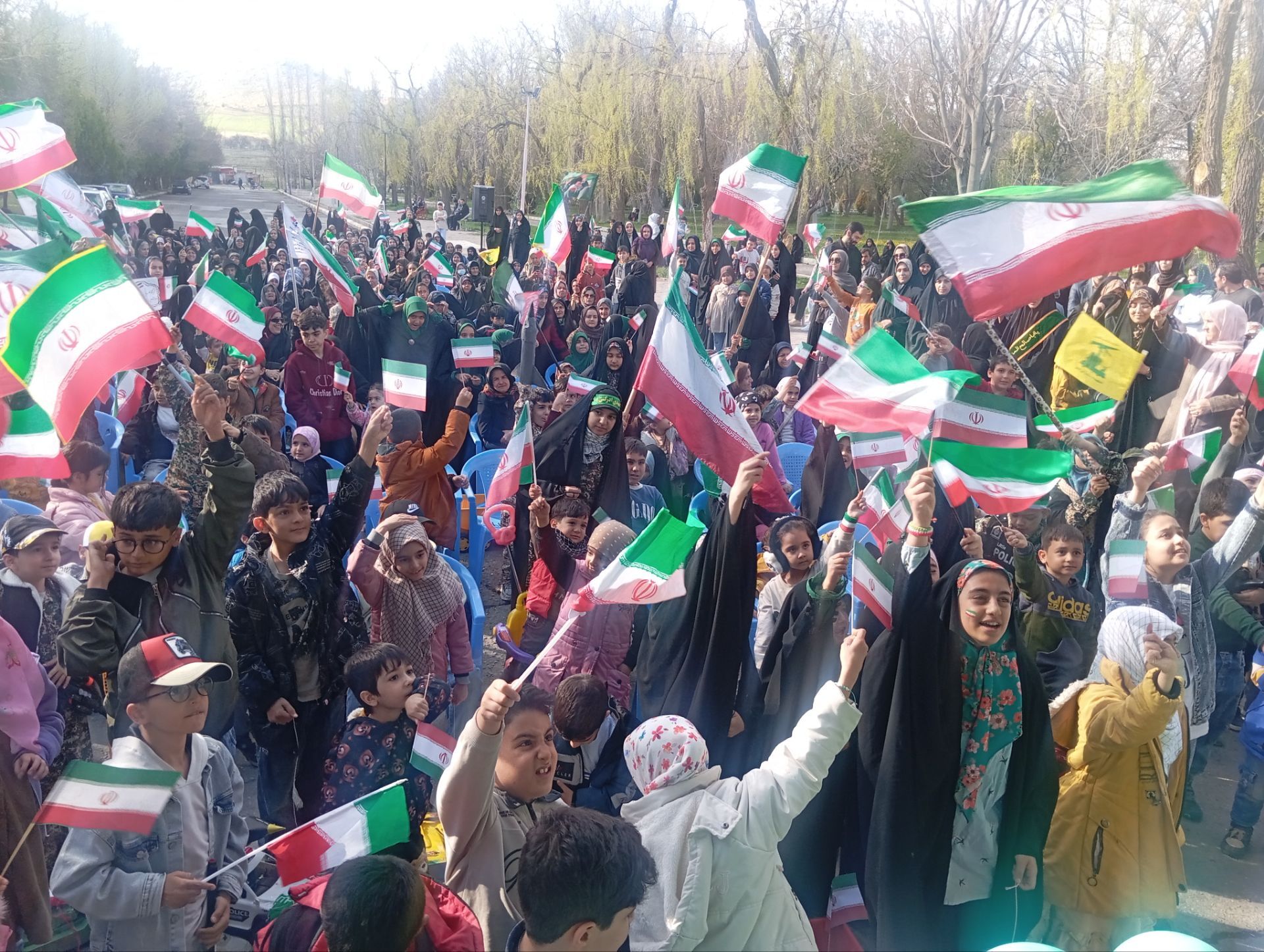 رژه خودرویی کودکان امام رضایی 