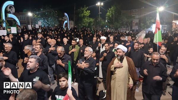  عزاداری پرشور در ایام سوگ حسینی در تویسرکان