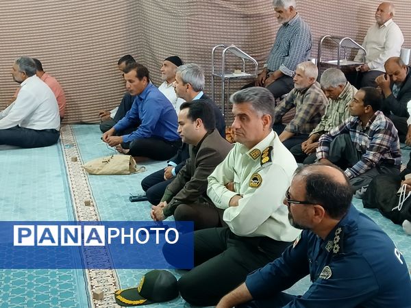 نماز عبادی سیاسی جمعه در شهرستان خلیل‌آباد