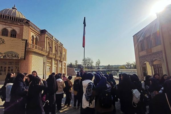 اردوی یک روزه دانش‌آموزان ناحیه دو شهرری در شهرک سینمایی غزالی