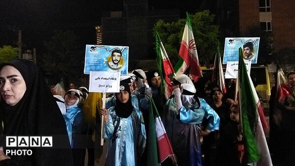 بیعت ورزشکاران  نیشابوری با رهبر انقلاب-۱
