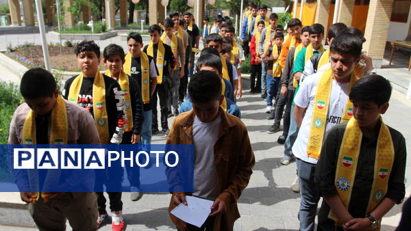 روز اول از دوازدهمین پیش اردوی ملی پیشتازان پسر در زنجان 